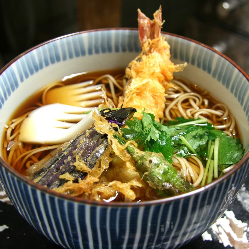 大海老天ぷら蕎麦